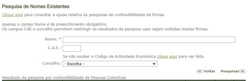 Obter informações sobre uma empresa: pesquisa de firma